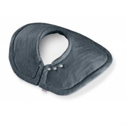 Coussin chauffant épaules et nuque - gris