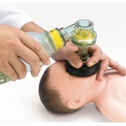 Mannequin entraînement réanimation et intubation nouveau né