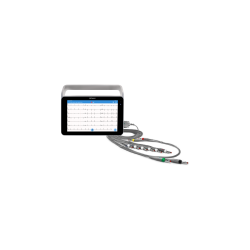 Edan ECG ISE sur tablette tactile avec poignée matériel médical