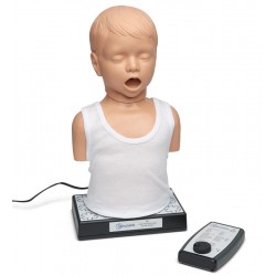Simulateur d'auscultation cardiaque et pulmonaire enfant