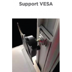 Support VESA pour chariot informatique