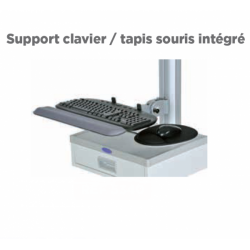 Support clavier et tapis de souris intégré 5340 teamalex