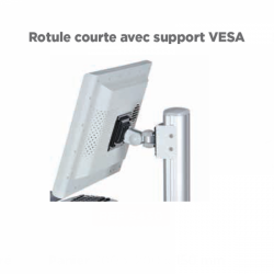 Rotule courte avec support VESA Teamalex