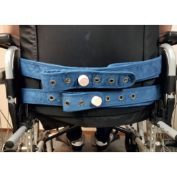 Kit ceinture fauteuil avec pelvien cousu Teamalex vue arrière
