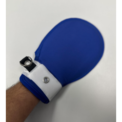 Moufles médicales de protection rigides en coton Teamalex Medical
