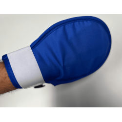 Moufles médicales de protection rigides en coton Teamalex Medical