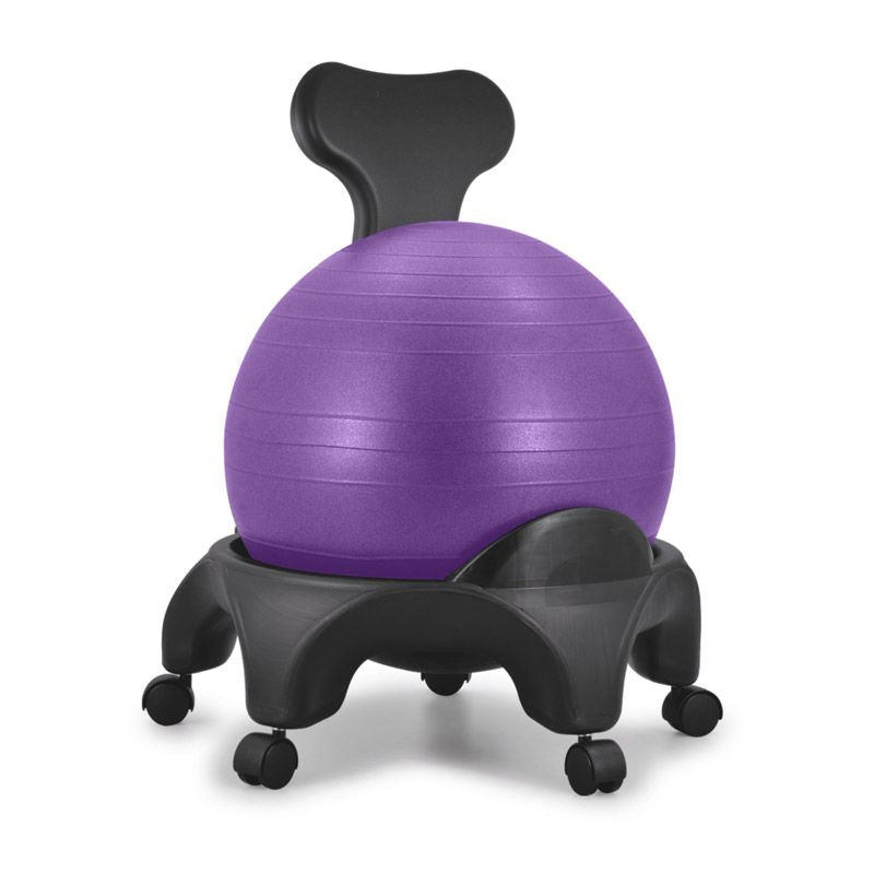 Chaise ergonomique avec ballon Tonic Chair Originale violet teamalex