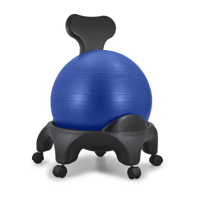 Chaise ergonomique avec ballon Tonic Chair Originale bleu teamalex