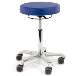 Tabouret médical confort Teamalex Bleu