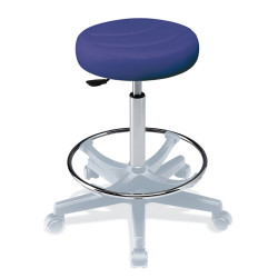 Tabouret 021 Lemi avec repose pieds sur roulettes Teamalex Medical