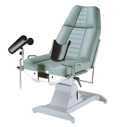 Table gynécologique Lemi Hydrogyno Teamaex Medical coloris vert