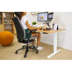Bureau hauteur réglable ergonomique Echo Teamalex Medical