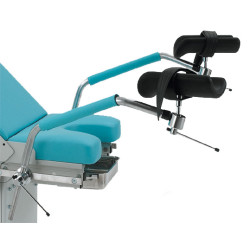 Supports de jambes selon Göpel pour fauteuil gynécologique Teamalex Medical