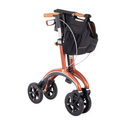 Déambulateur 4 roues Rollator carbone Saljol Teamalex Medical