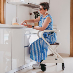 Déambulateur 4 roues Rollator d'intérieur Saljol Teamalex Medical