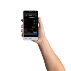 Moniteur de surveillance portable IM3S SUR BATT AVEC SOCLE / SPO2 + NIBP + T° Edan Teamalex Medical