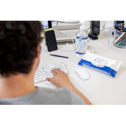 Lot de boites de 50 lingettes désinfectantes surfaces et objets Teamalex Medical