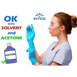 Lot 10 boites de 100 Gants en nitrile non-poudrés médical Teamalex Medical