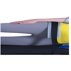 Sangle de protection du corps en gel Teamalex Medical