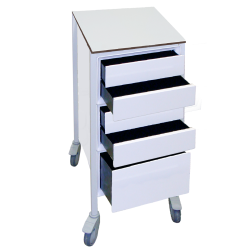 Desserte médicale amagnétique 5 tiroirs Teamalex Medical