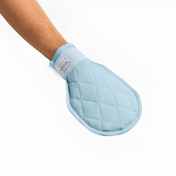 Moufles médicales de protection souples en coton et fibres siliconées Teamalex Medical