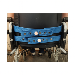 Kit ceinture fauteuil avec pelvien cousu Teamalex vue arrière