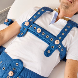 harnais de contention du buste au lit à fermeture magnétique teamalex