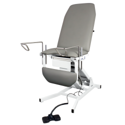 Fauteuil gynécologique Beaumond Promotal teamalex avec étriers