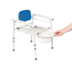 Chaise garde robe enfant Nuvo avec seau teamalex medical