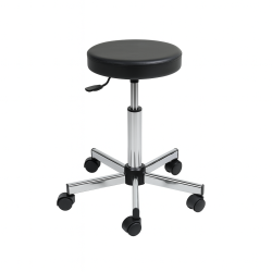 Tabouret médical vinyle acier chromé teamalex medical