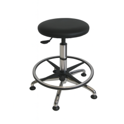 Tabouret pour salle blanche Teamalex Medical avec repose peids