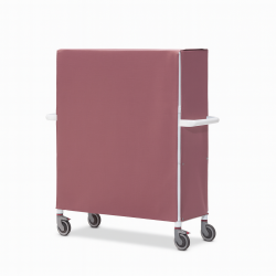 Chariot à linge armoire pour linge plat teamalex medical