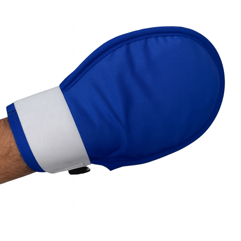 Moufles médicales de protection rigides en coton Teamalex