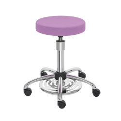 Tabouret médical commande au pied et assise confort teamalex