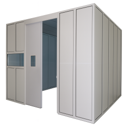 Cabine fixe plombée pour protection Anti-X teamalex medical