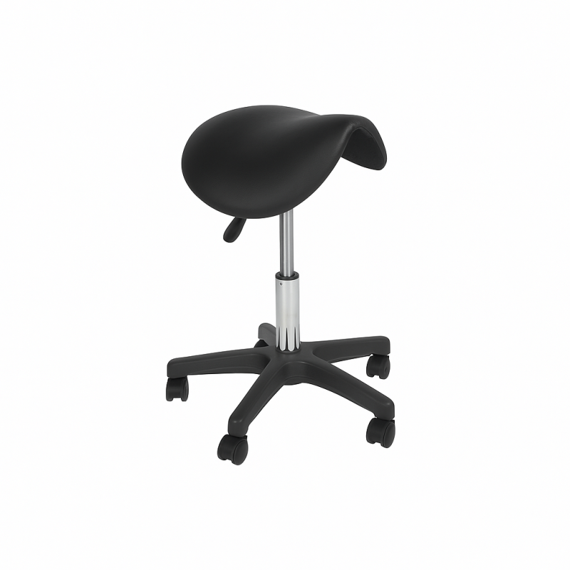 Tabouret selle Pony Premium piétement nylon Teamalex Medical