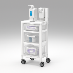 Chariot d'hygiène Teamalex Medical