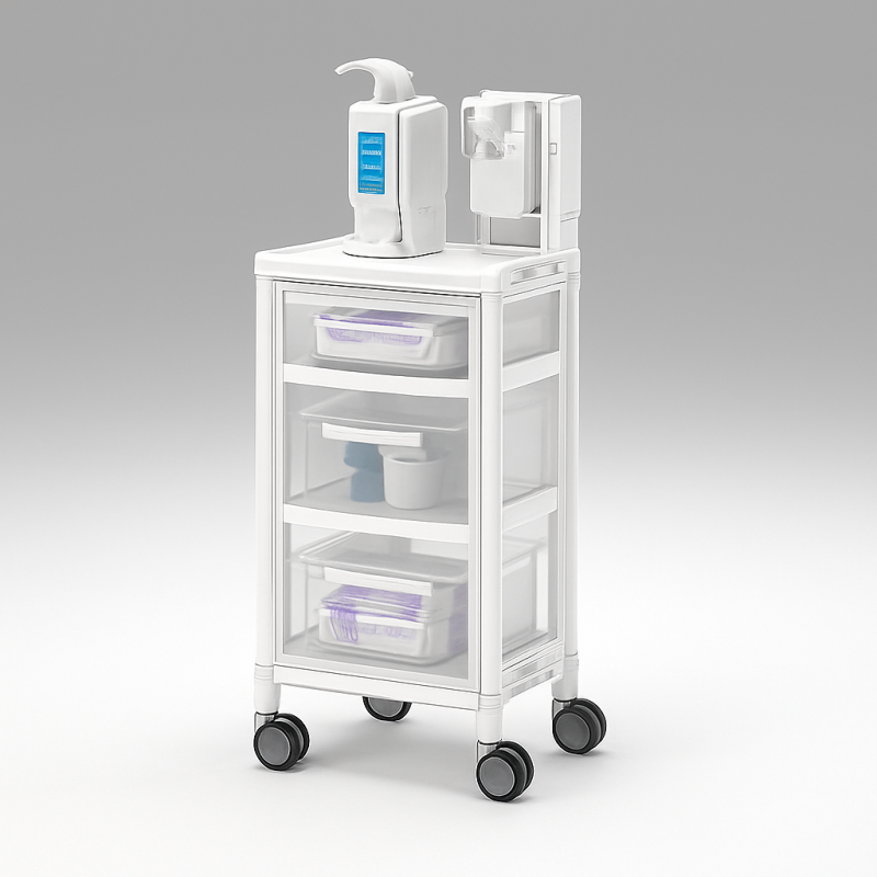 Chariot d'hygiène Teamalex Medical