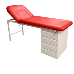 Divan d'examen 1 bloc tiroirs teamalex medical