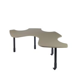 Table ergonomique PMR 3+1