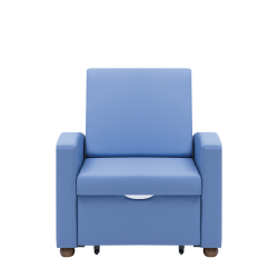 Fauteuil lit d'accompagnant 1 place teamalex medical