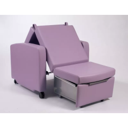 Fauteuil lit d'accompagnant 1 place avec caisson teamalex medical
