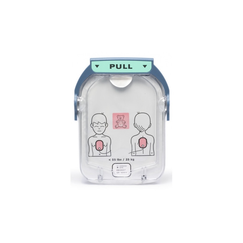 Electrodes pédiatriques Philips Heartstart HS1- M5072A teamalex medical Electrodes pédiatriques Philips Heartstart HS1- M5072A teamalex medical