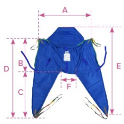 shéma Sangle universelle lève personne teamalex medical