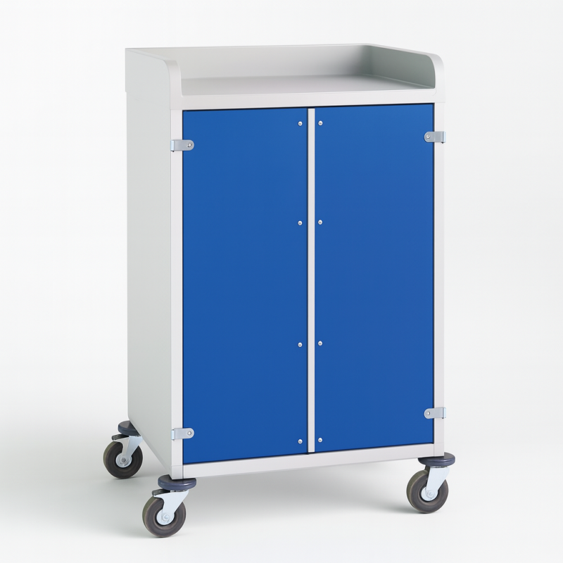 chariot de distribution du linge teamalex medical