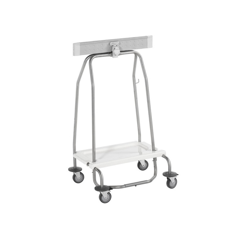 Chariot porte sac à clapet teamalex medical