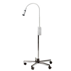 Lampe d’examen HEINE EL10 LED sur pied à roulettes teamalex medical