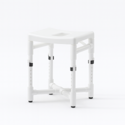 Tabouret de douche réglable en hauteur teamalex medical