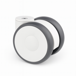 4 roulettes diamètre 125 avec freins teamalex