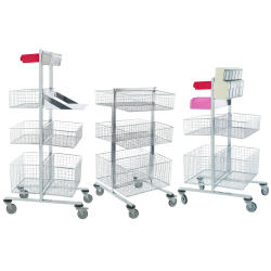 exemples Chariot de stérilisation double face teamalex medical